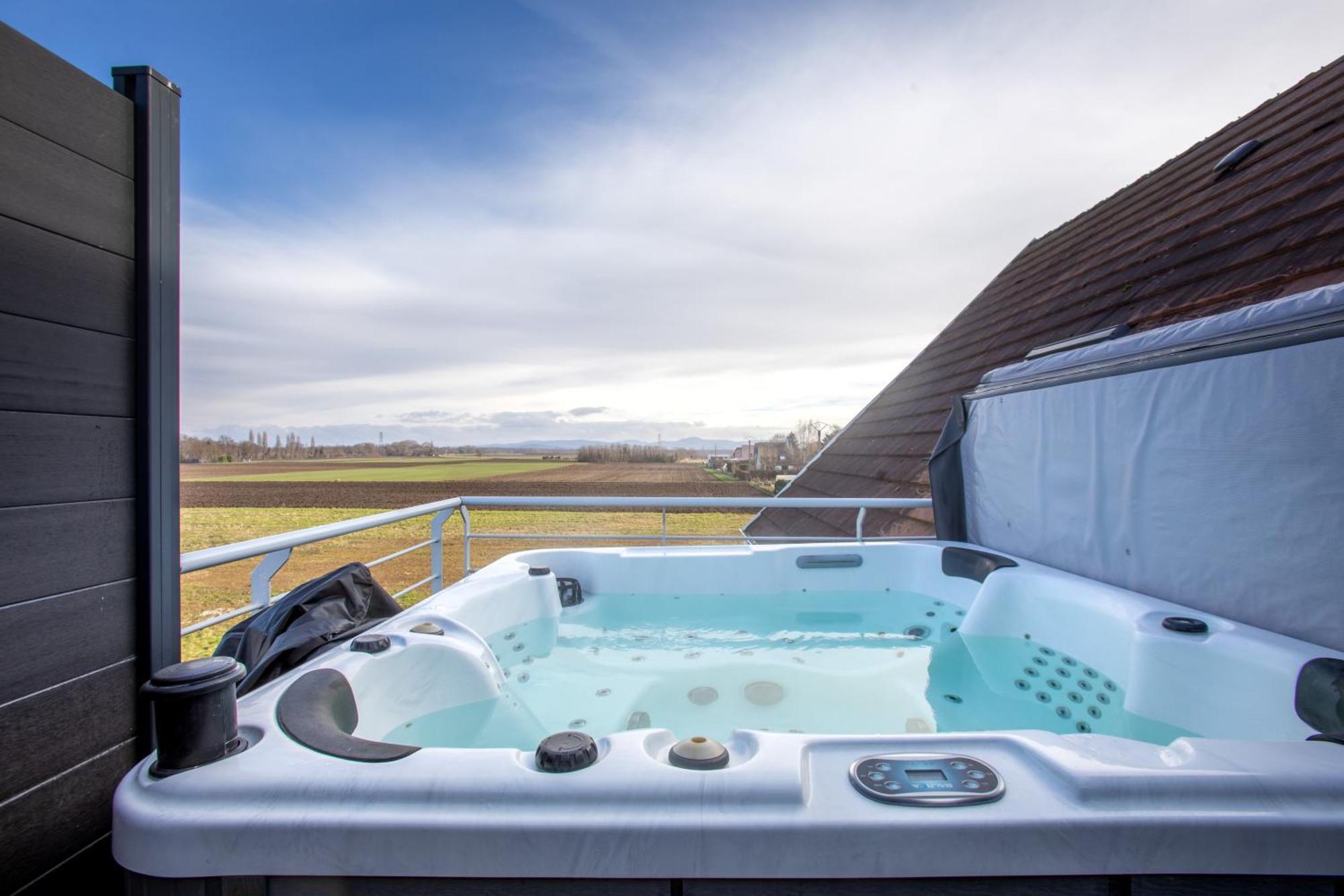 Esplanade Home Private Spa Jacuzzi Sauna Parking, Colmar Muntzenheim Экстерьер фото